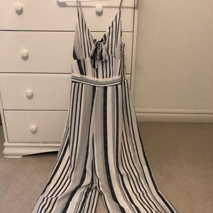 Cropped Ankle length jumpsuit